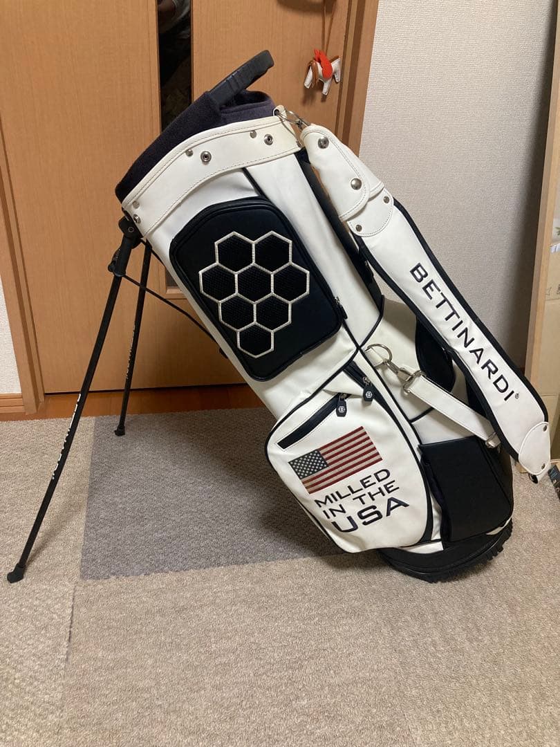 BETTINARDI キャディバッグ ホワイト