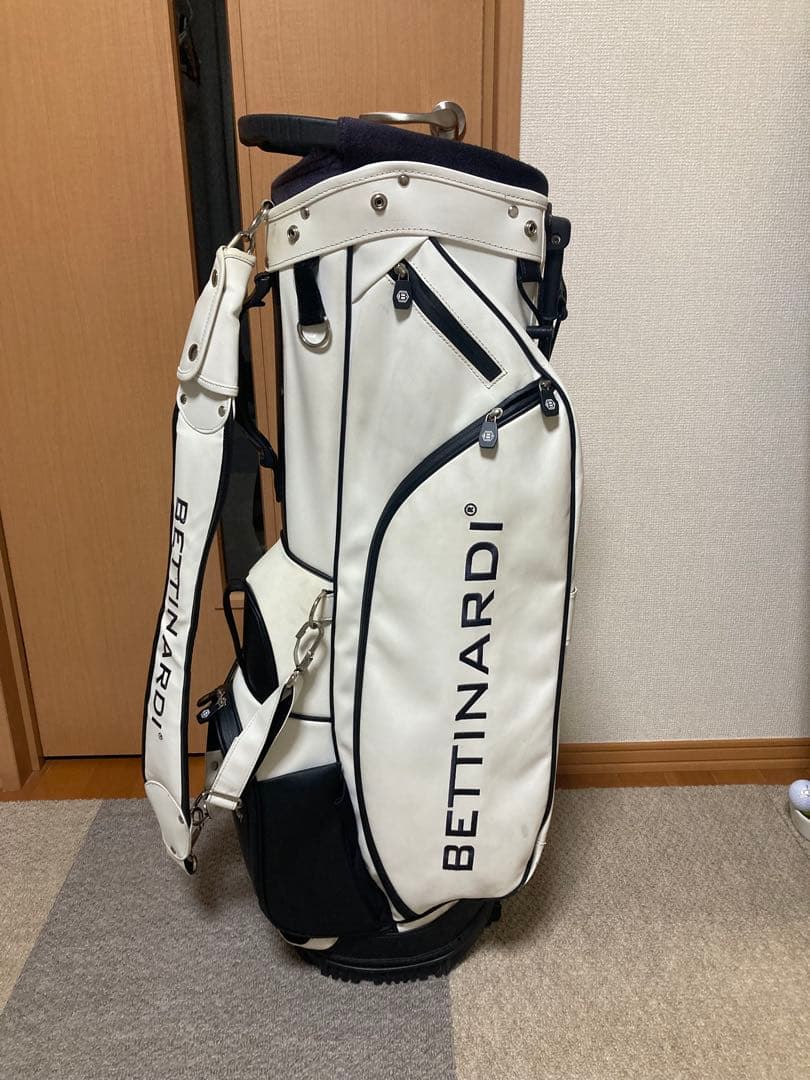BETTINARDI キャディバッグ ホワイト