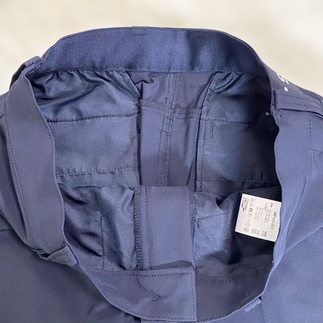 and per se アンパスィ　ゴルフパンツ　M ストレッチ　スラックス　紺