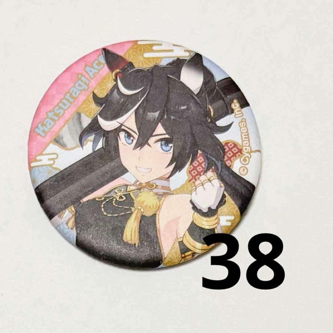 ウマ娘 カツラギエース 和紙風 缶バッジ 38点