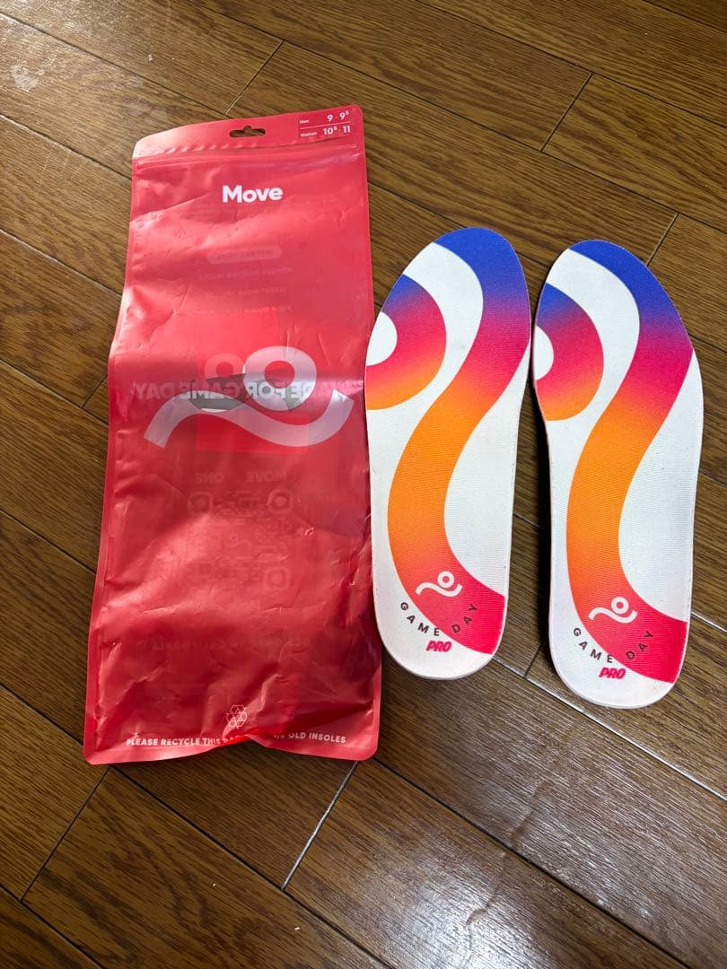 Move GAME DAY PRO インソール 27-28cm