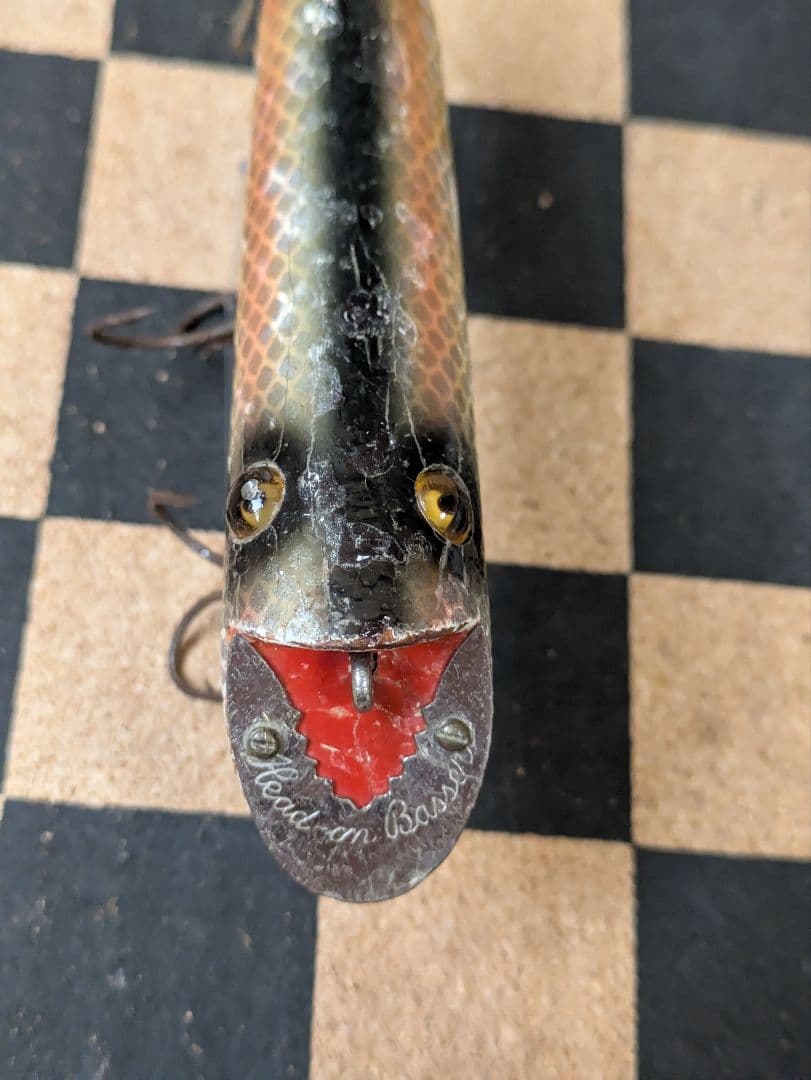 ルアー・フライ 1323.HEDDON Head-on Basser