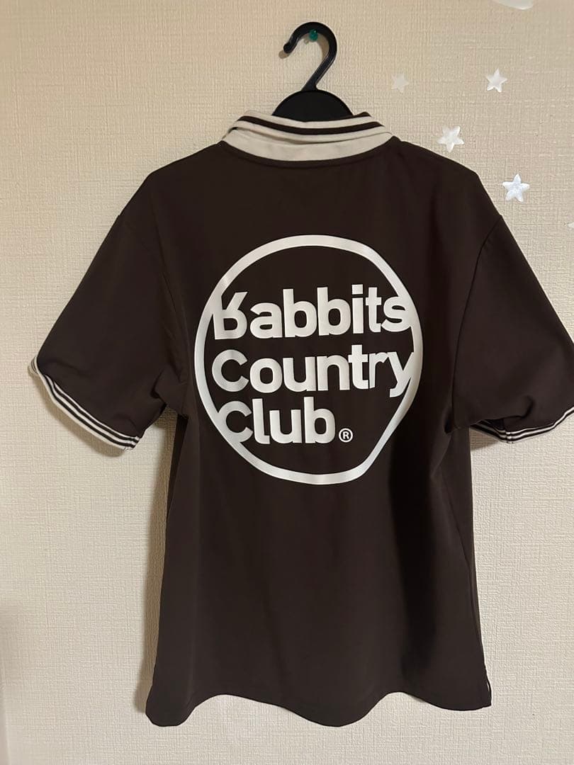 Babbits Country Club ブラウンVネックシャツ＆スカート