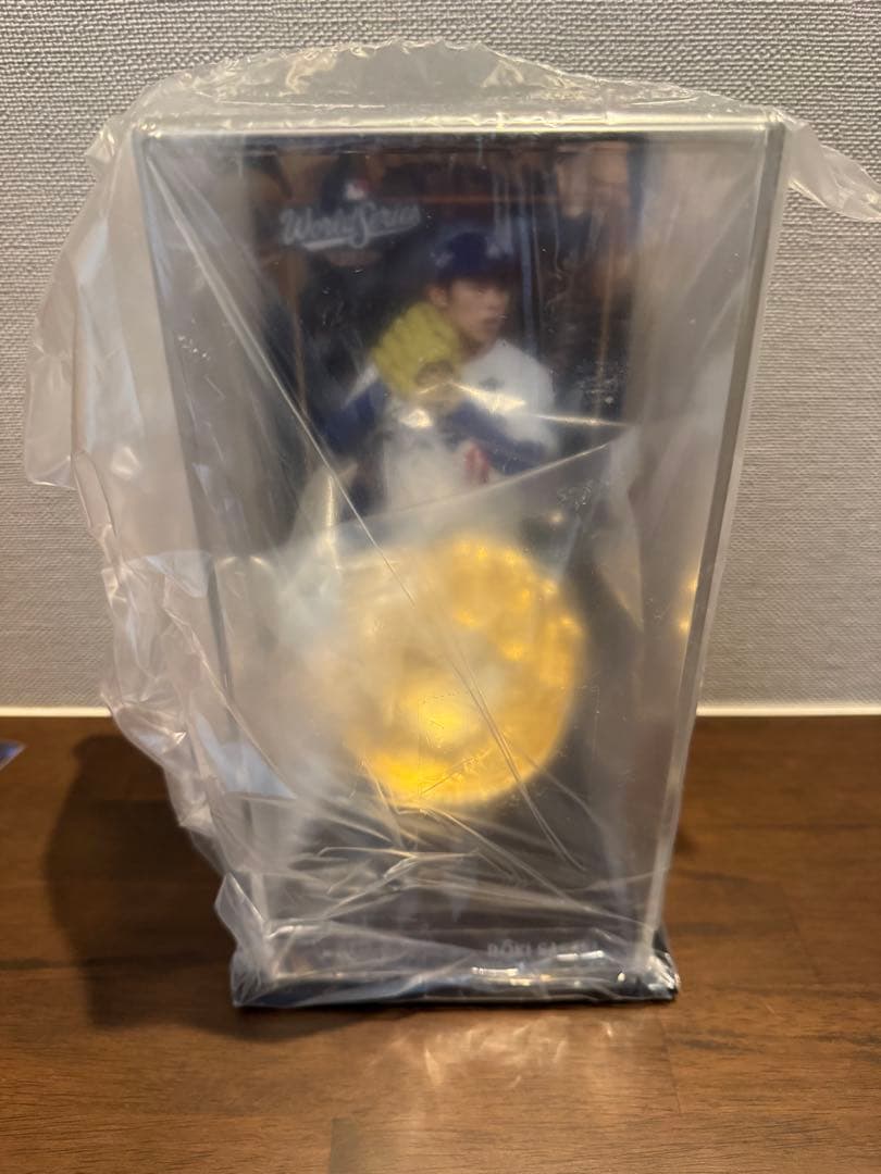 佐々木朗希ドジャース MLB ワールドシリーズ 2025優勝 ディスプレイケース