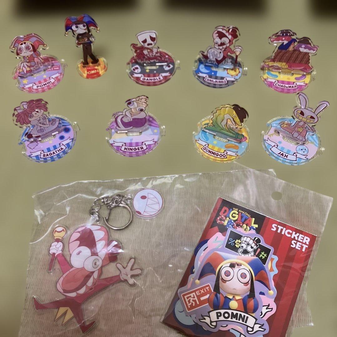 アメイジングデジタルサーカスのフィギュア&アクリルスタンド　まとめ売り