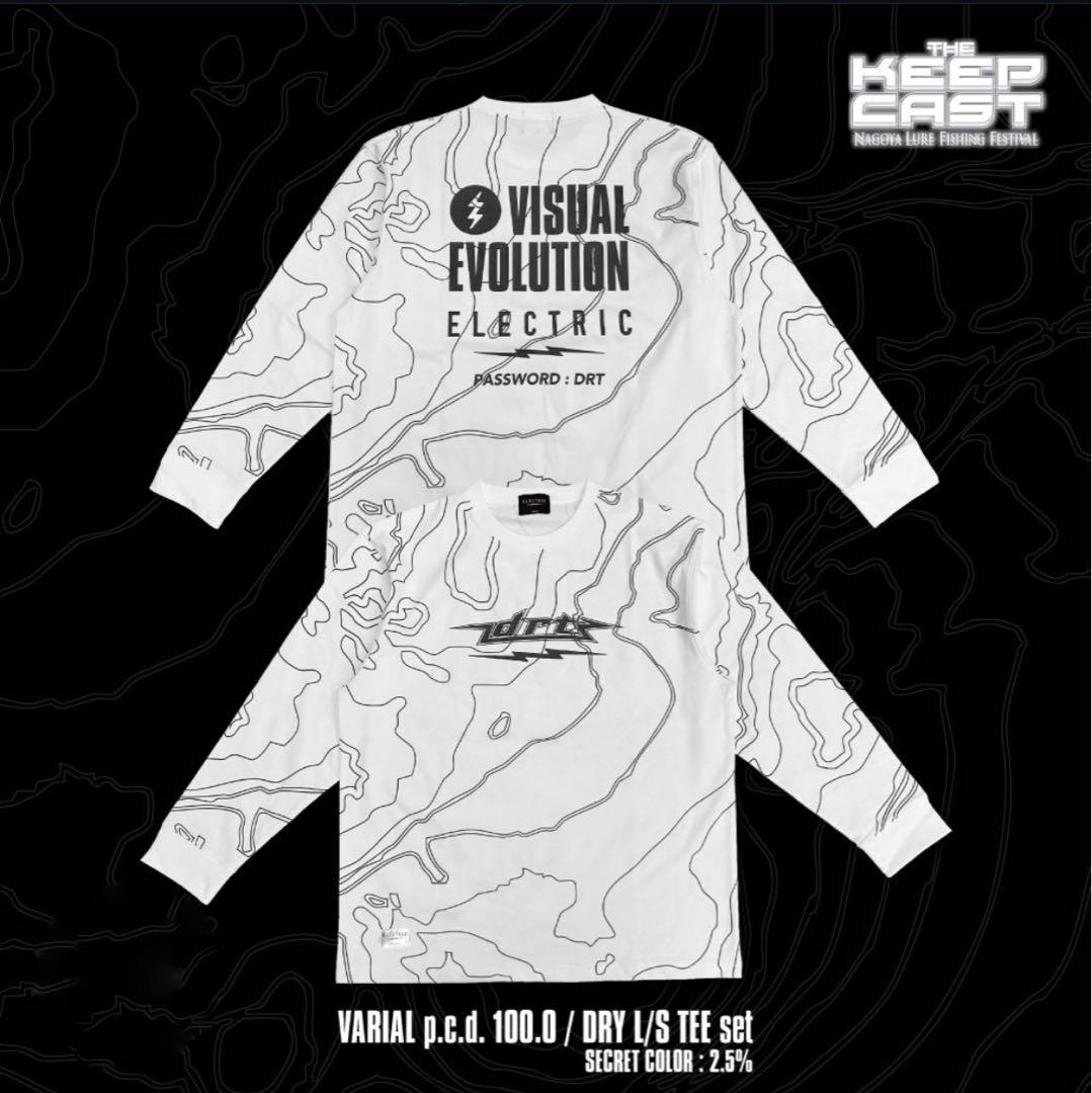 ELECTRIC × DRT ドライロンT Lサイズ WHITE× BLACK