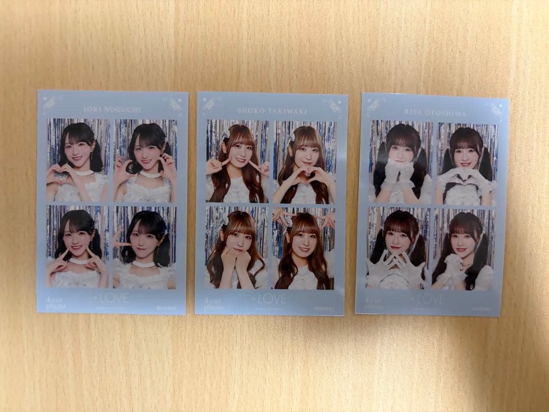 【バラ売り可】=LOVE イコラブ フォトカード 生写真 野口衣織 ほか 各種