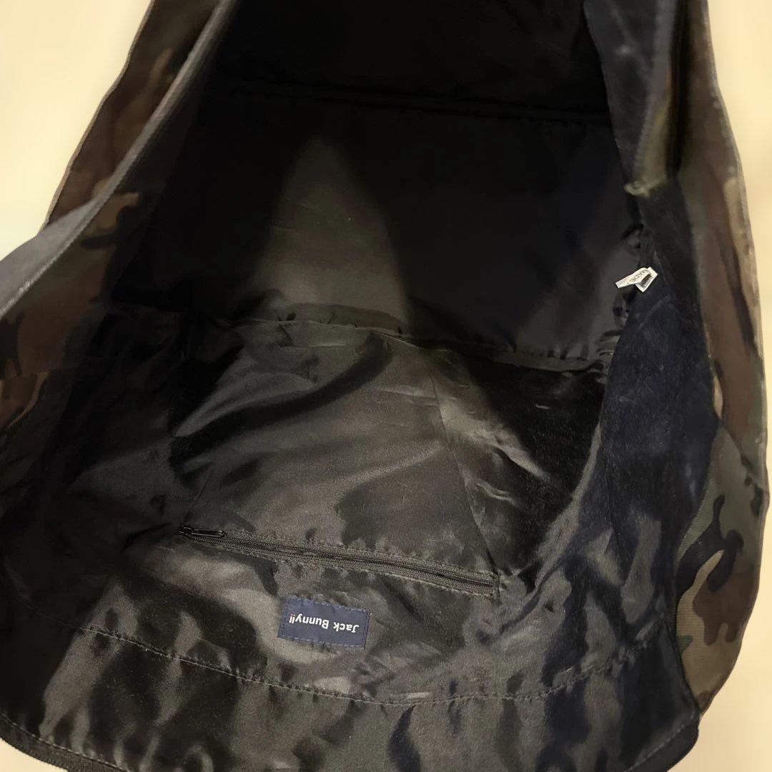 JACKBUNNY ジャックバニー　迷彩　カモフラ　大容量　BIG トートバック