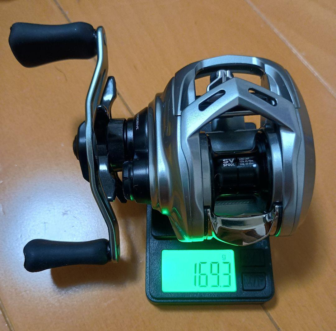 ダイワ アルファスSV TW 800XHL 改造品 社外スプール ドラグ音