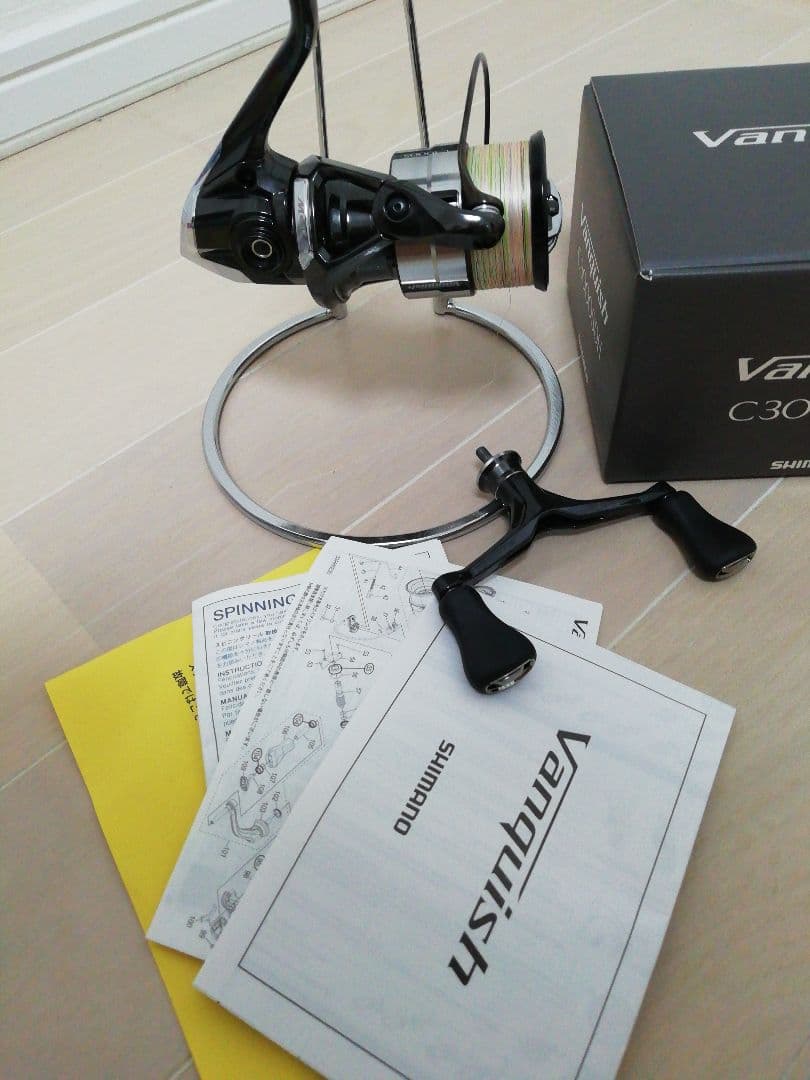 23ヴァンキッシュ！C3000SDH！ほぼ未使用　サンラインPE付き