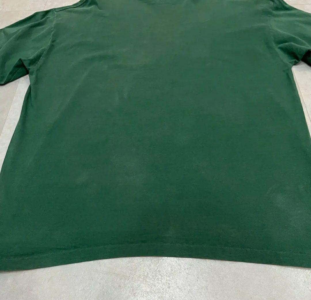 90s SIGNAL T-SHIRT ロンt OHIO GREEN XL 古着