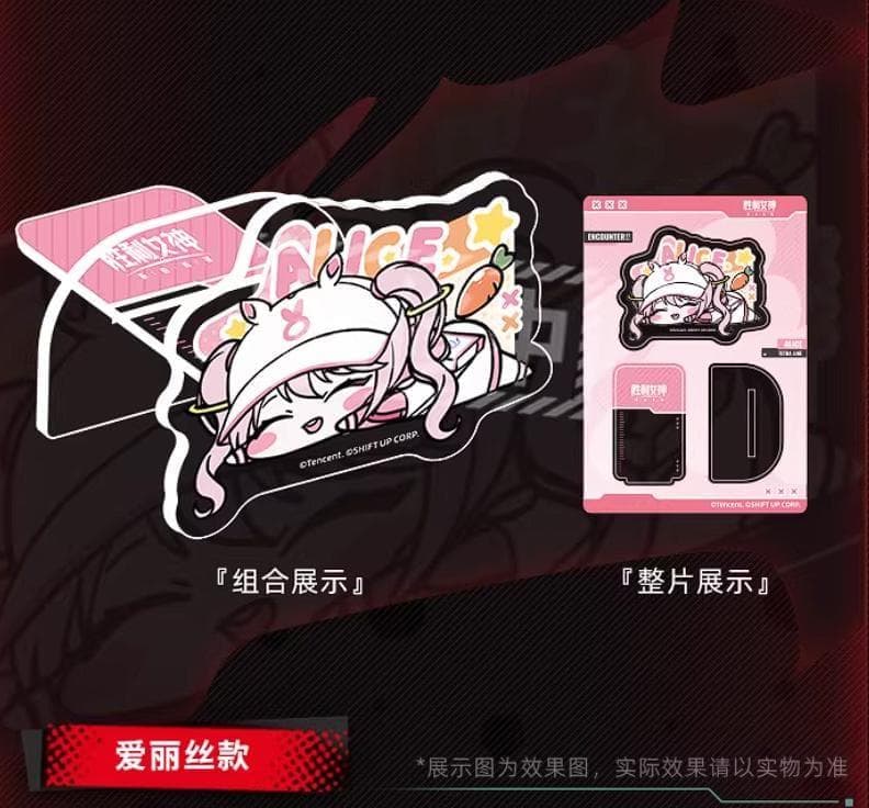 【中国限定】NIKKE　doro モニターコンパニオン　アクリルスタンド　全種