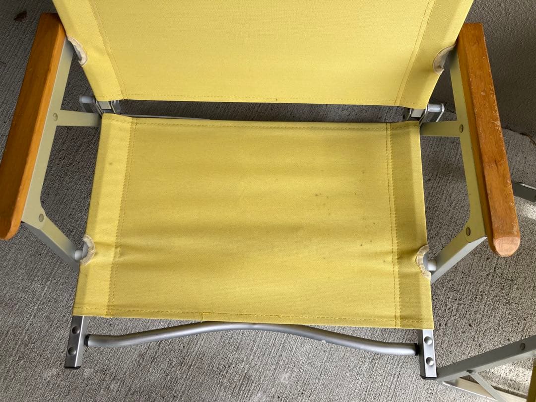 Coleman テーブルチェアセット イエロー