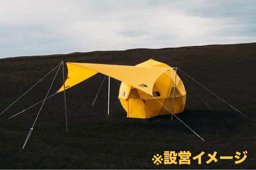 新品 THE NORTH FACE ジオドーム4 スタープ 5 セット イエロー