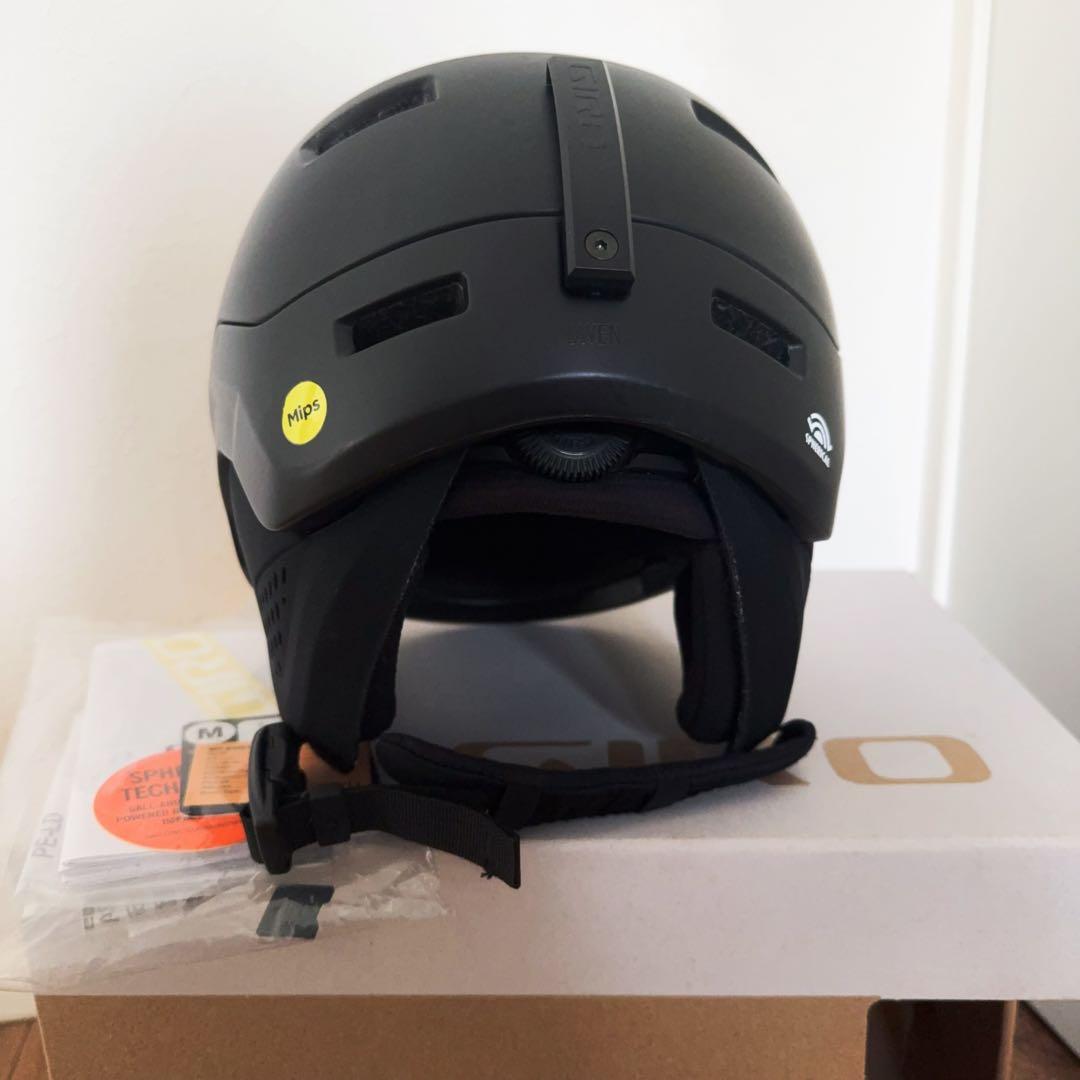 GIRO 高機能 ヘルメットOWEN SPHERICAL Mサイズ ブラック