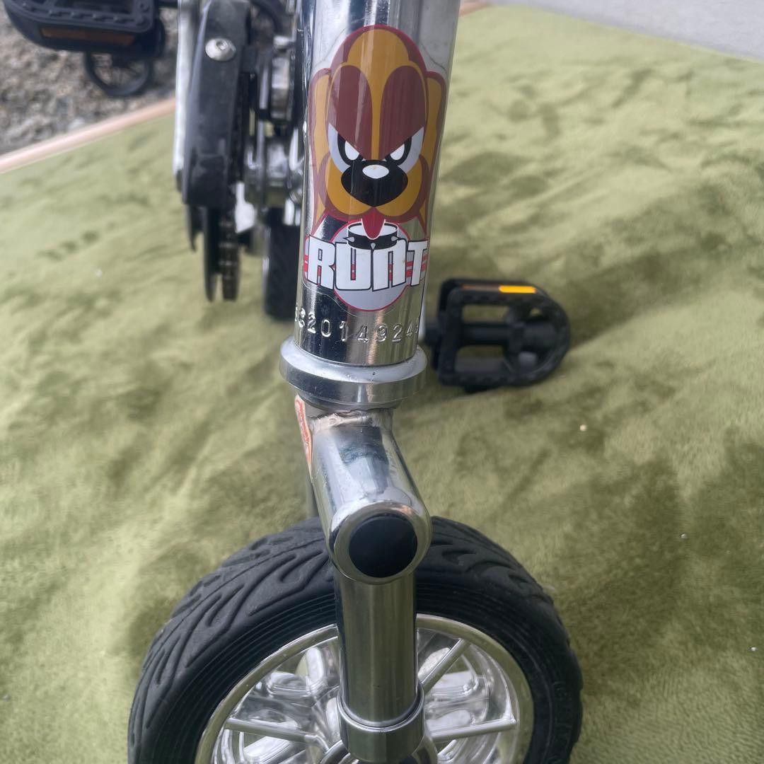 JUST GO RUNT ミニ自転車　豆チャリ　ミニチャリ　パンクレス　送料込