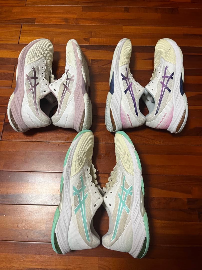 asicsインシューズ 3足 28.5cm