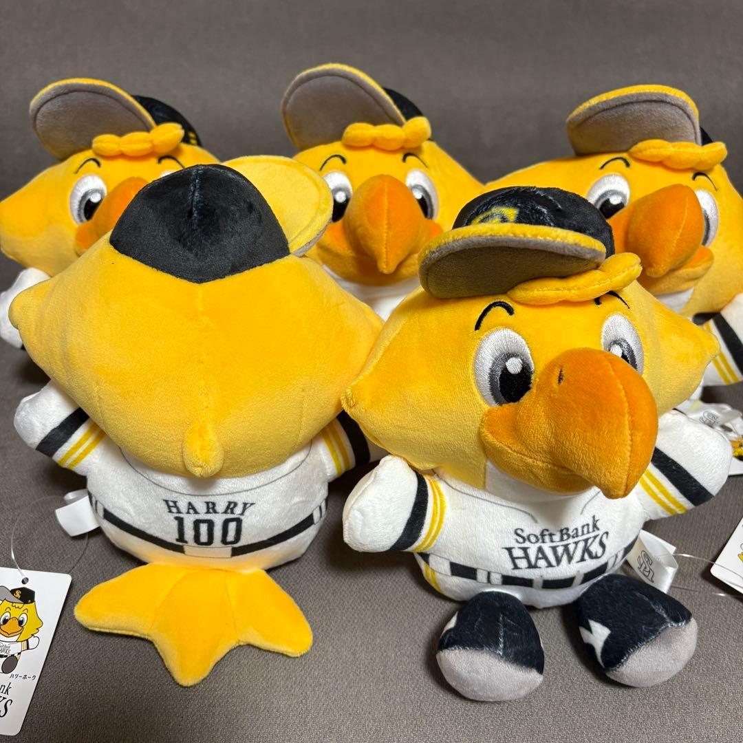 プロ野球開幕セール ソフトバンクホークス　ハリーくん　ぬいぐるみ