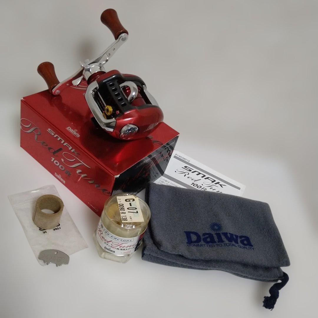 DAIWA SMAK Red Tune 100R 純正 浅溝スプールセット