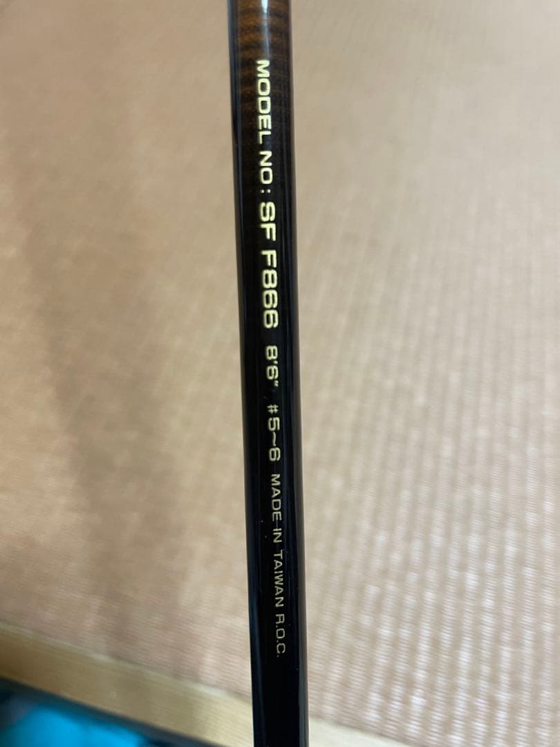 Strike Force F866 フライロッド 8'6\" リール付き