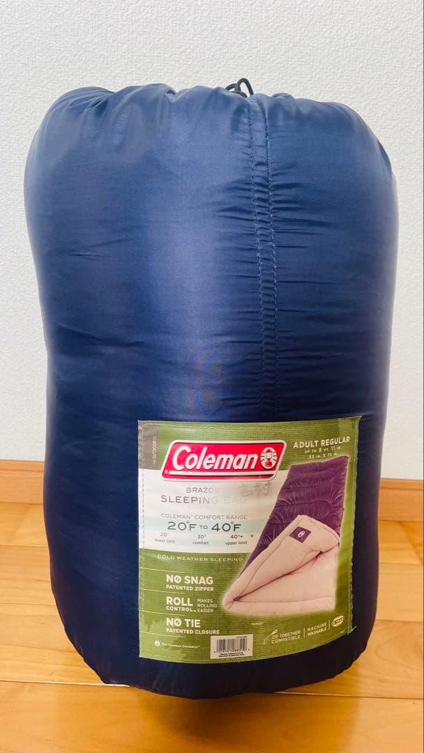 Coleman Brazos Sleeping Bag 寝袋