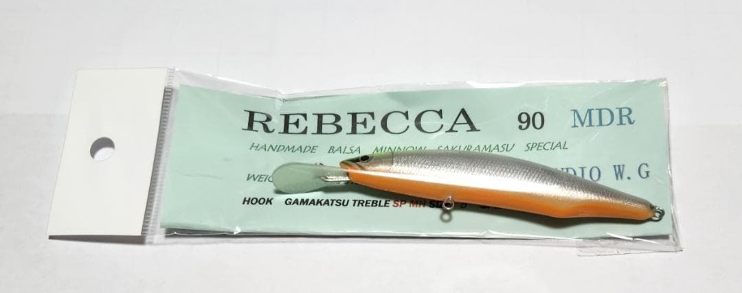Rebecca ハンドメイド ミノー 90MDR
