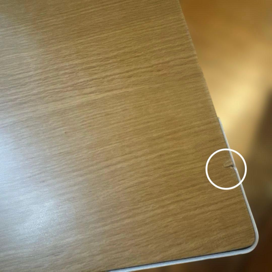 廃盤希少無印良品　スチール脚木製デスク