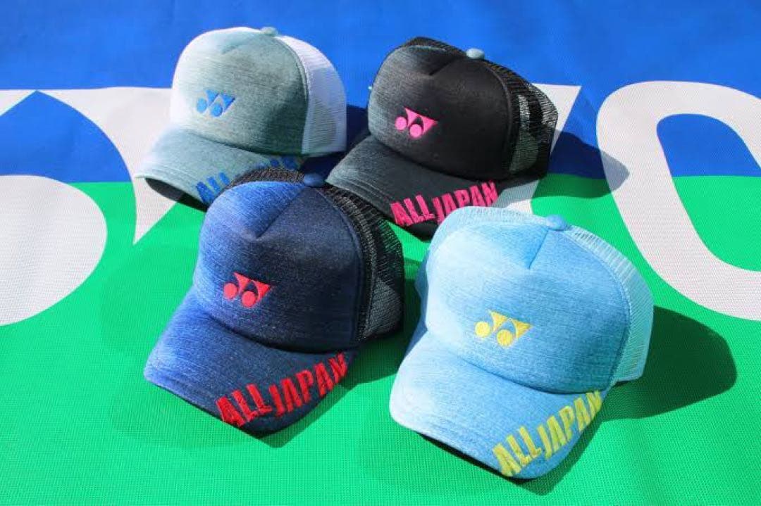 YONEX 2018 インターハイ 限定 ALLJAPAN キャップ ネイビー