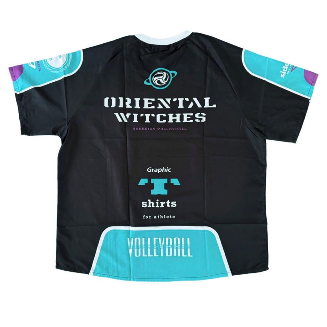 【新品】完売 オリエンタルウィッチーズウオームアップTシャツ半袖ピステ LL