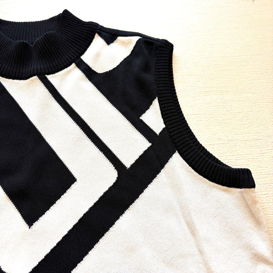 LOUIS CASTEL ルイカステル ニットベスト 袖なし ゴルフウェア