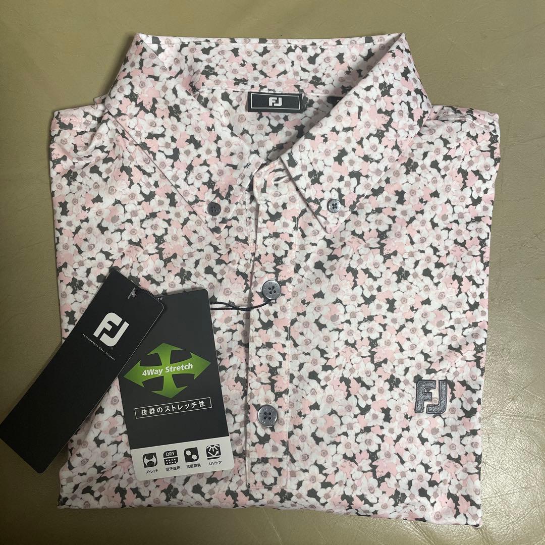 【値下未使用】FootJoyフットジョイポロシャツXXL/FJ-S24-S12