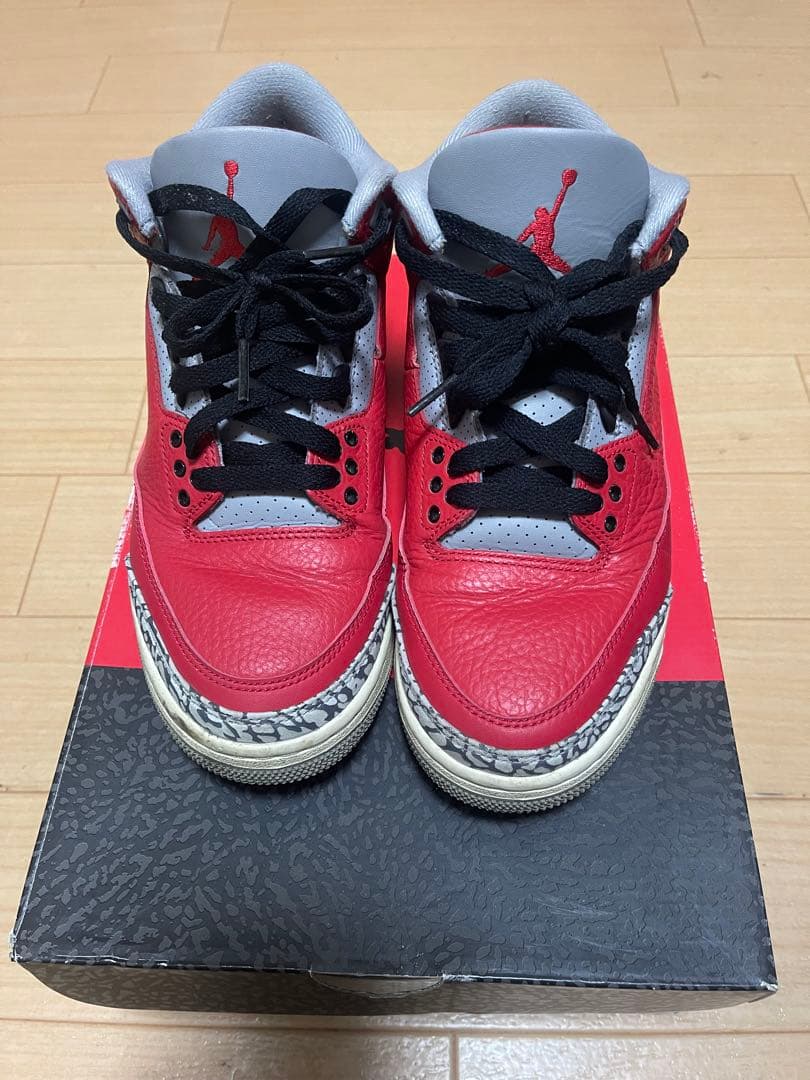 シューズ(男性用) NIKE AIR JORDAN 3 RETRO 25cm
