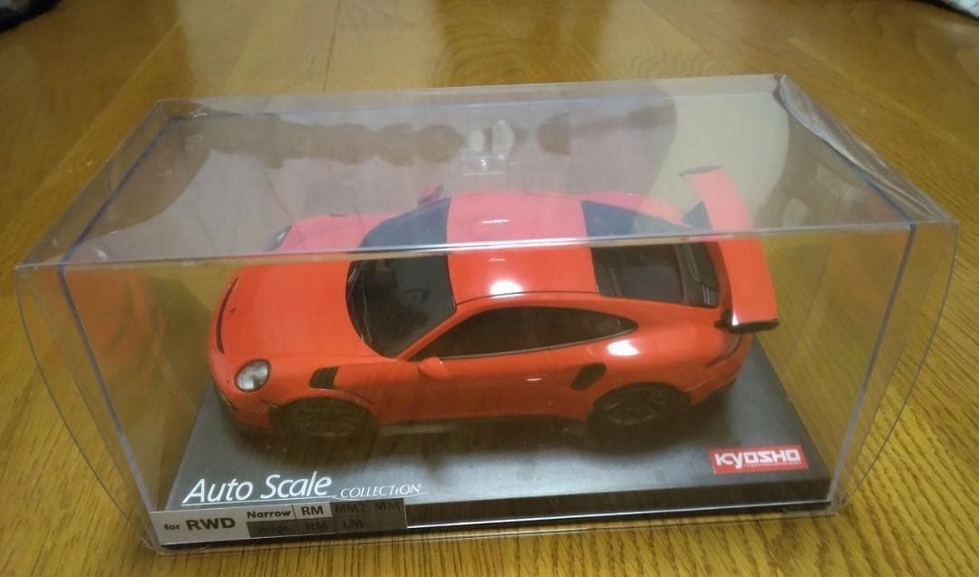 京商ミニッツASCポルシェ911GT3RSラバオレンジMiNi-zPorsche