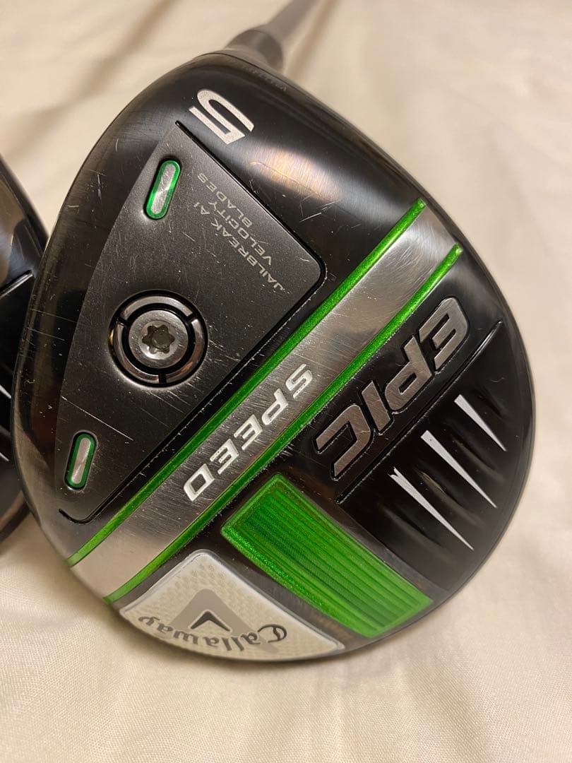 キャロウェイ EPIC SPEED 3W 5W 中古セット