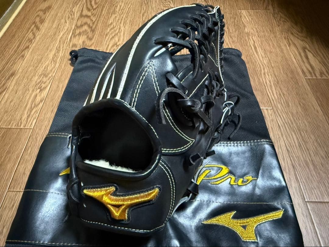 ミズノプロ Mizuno Pro 硬式外野手用グラブ 長野久義モデル グラブ袋付