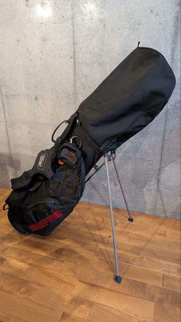 BRIEFING x SUN MOUNTAIN キャディバッグ ブラック