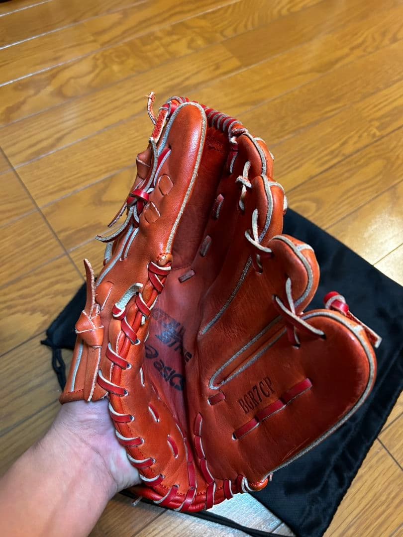 asics GOLDSTAGE 軟式野球グローブ　投手用