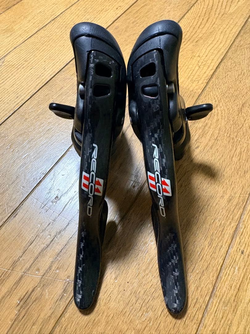 新品ブレーキシュー付き！Campagnolo レコード11速コンポーネントセット