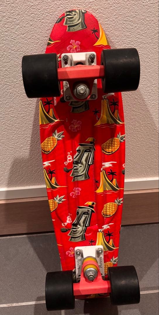 Penny Board トロピカル柄 レッド