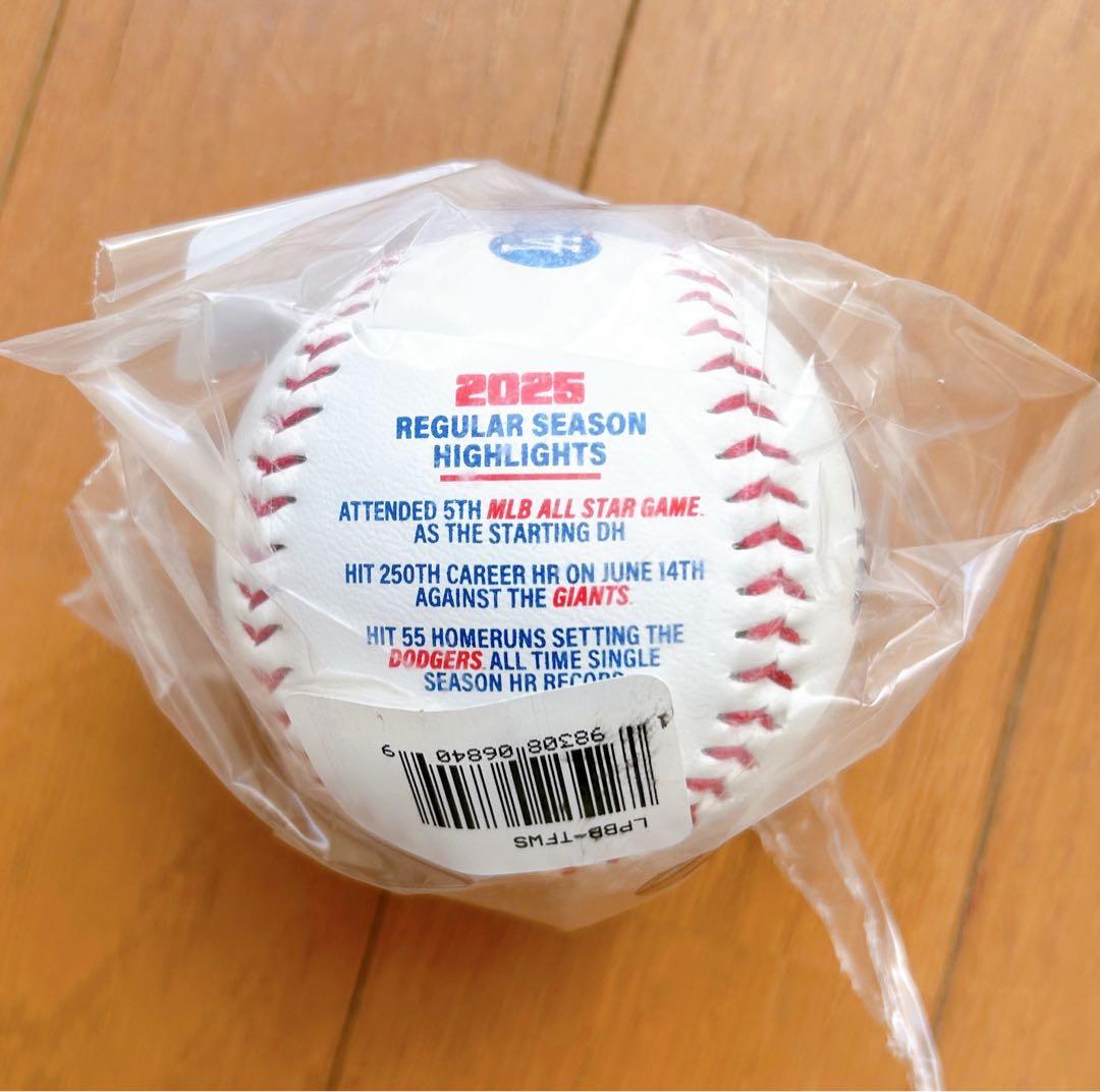 【海外限定】大谷翔平 MVP記念2025 レプリカサインボール