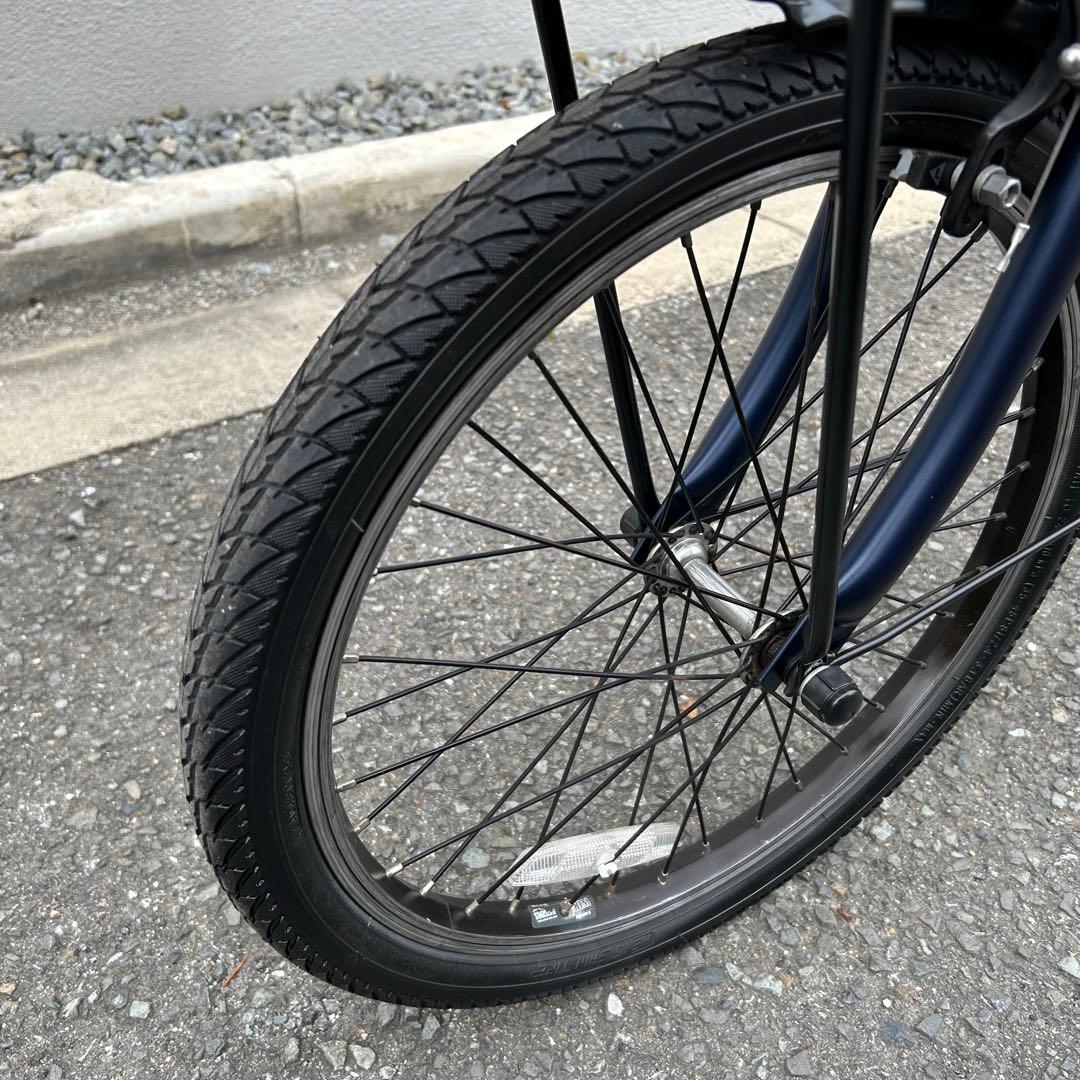 パナソニック 電動アシスト自転車 前カゴ・リヤキャリア付き BE-ELSW013