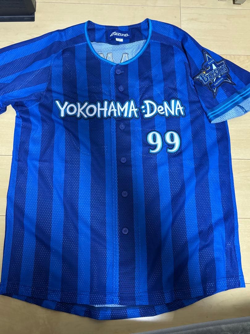 横浜DeNAベイスターズ 中村紀洋 ユニフォーム ビジター L