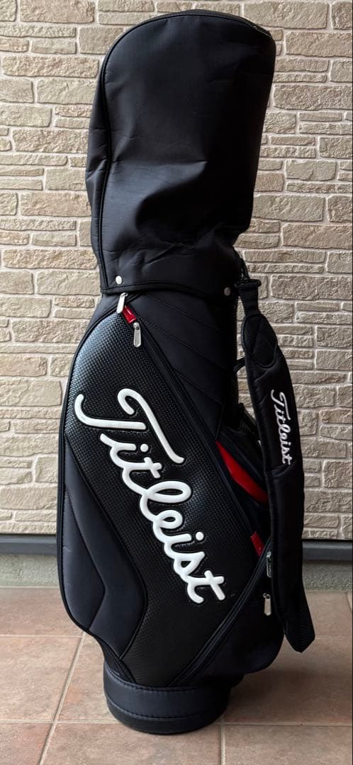 希少　美品　大容量　Titleist タイトリスト キャディバッグ９型　ブラック