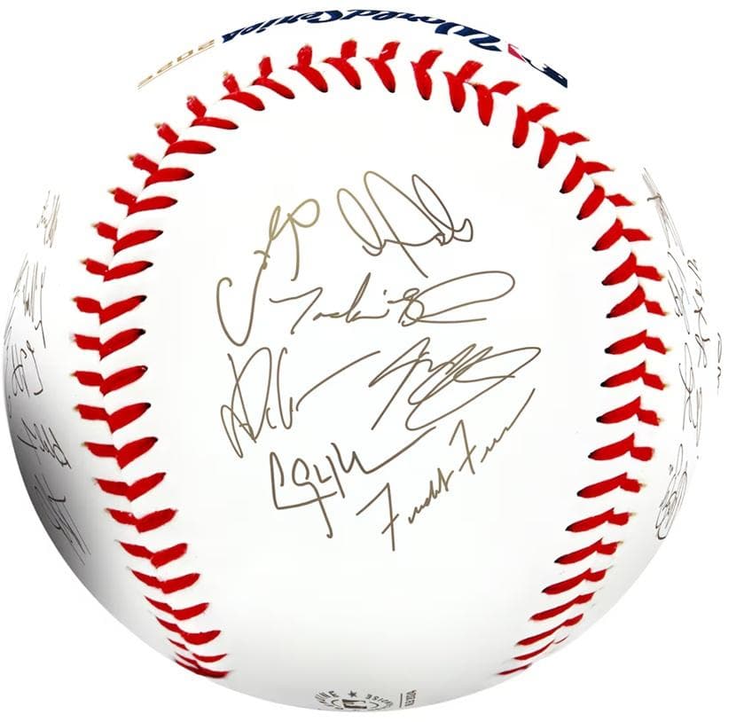 ドジャース★２０２５世界一記念★MLB V戦士サイン入りボール★ローリングス