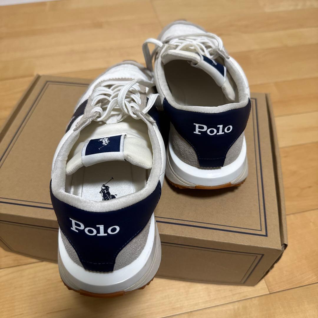 Polo Ralph Lauren ゴルフシューズ ホワイト/ネイビー