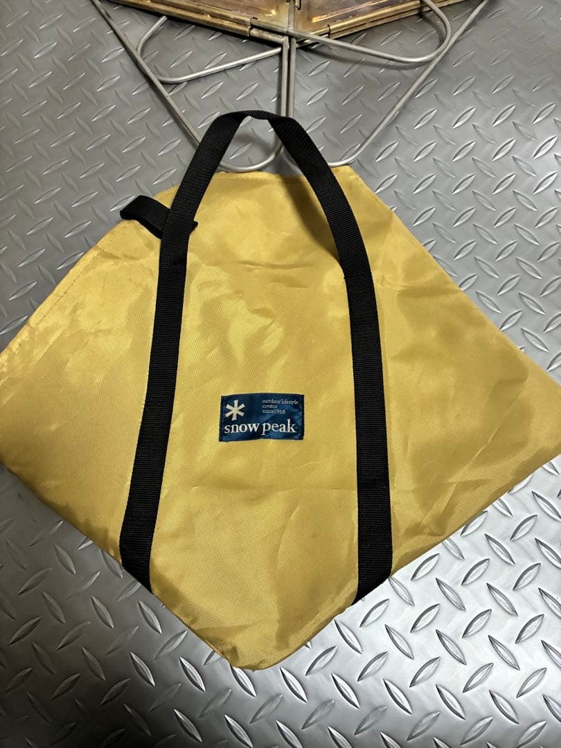  peak 焚き火台 収納バッグ付き　スノーピーク