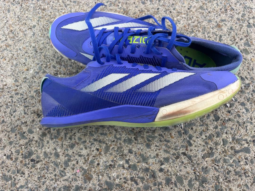 ADIZEROフィネス スパイクシューズ 25.5 交渉可能
