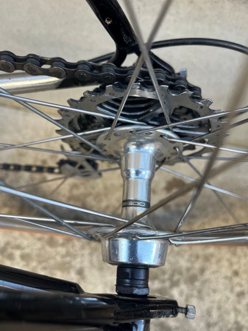 Nationalナショナルクロモリロードバイクシマノ600Ｗレバー8速
