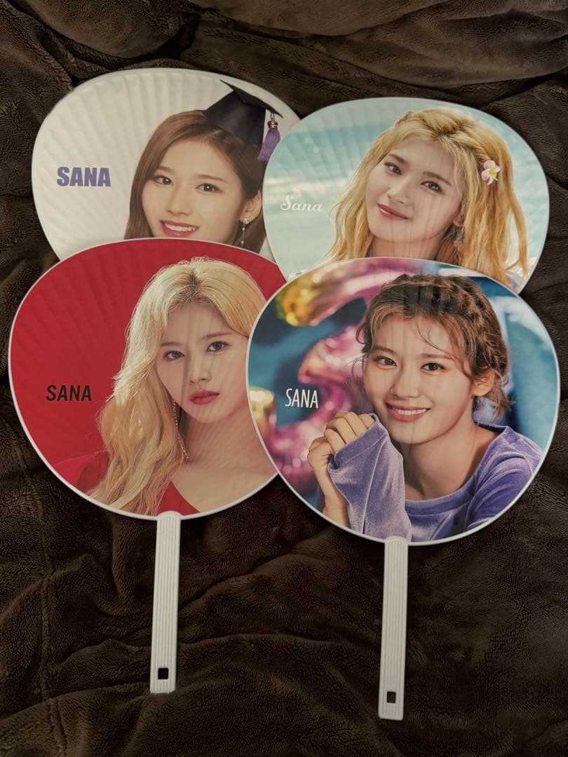 TWICE サナ うちわ セット
