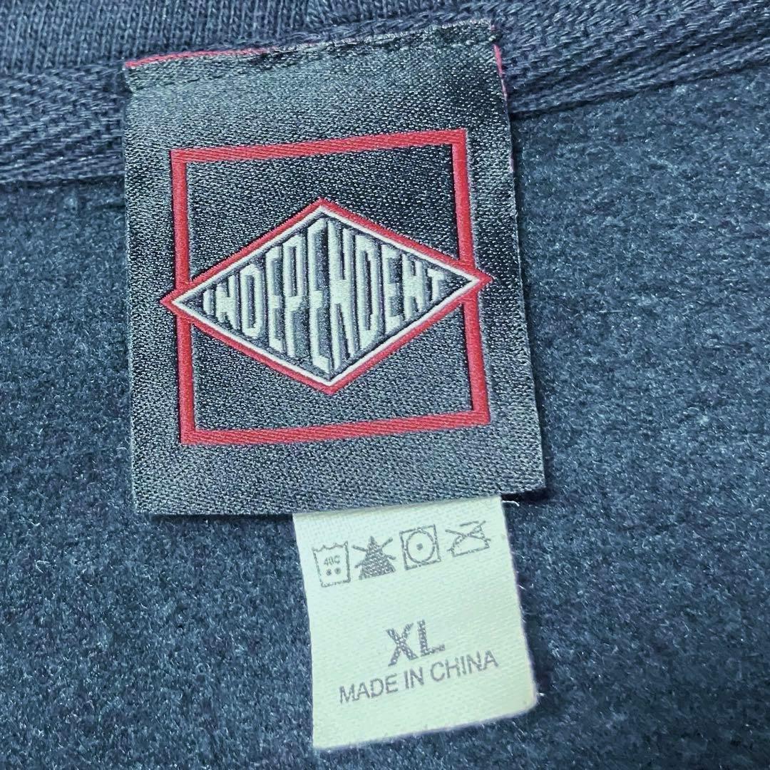 INDEPENDENT INDYバックロゴ ジップパーカー ZIP HOODIE